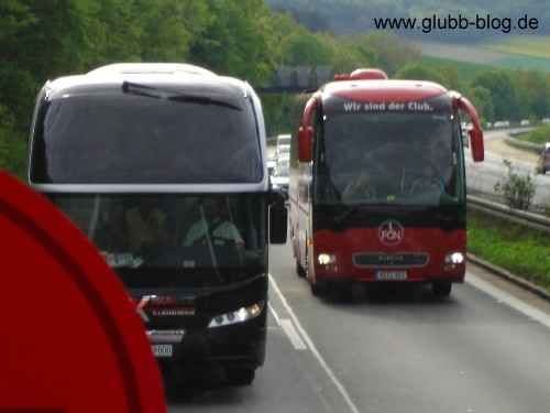 Clubbus überholt